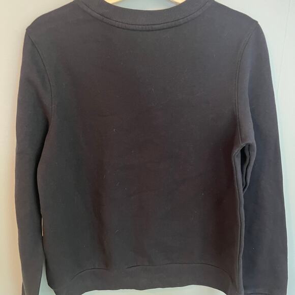 1901 NWT Graphic Black Fleece Lined Sweatshirt Size Small - Picture 8 of 11